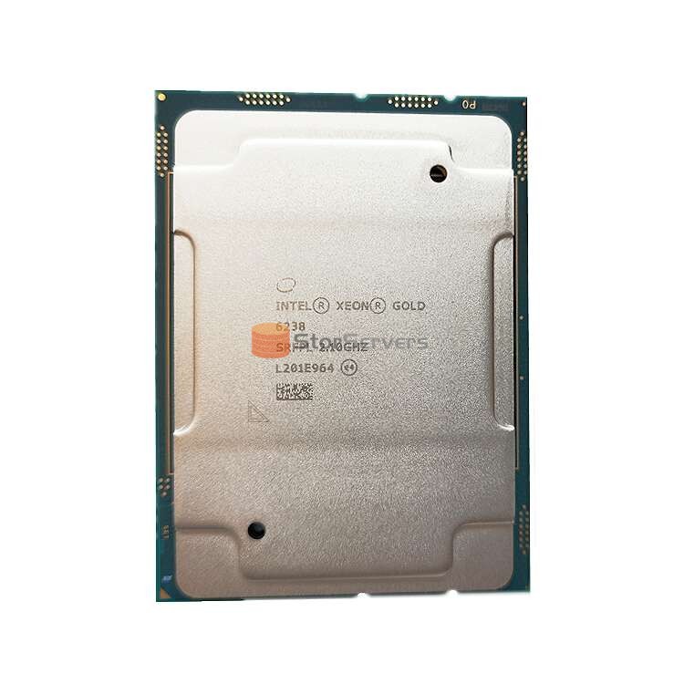 Processeur de serveur CPU Xeon Gold 6238 22 cœurs 44 fils 2,10 GHz FCLGA3647