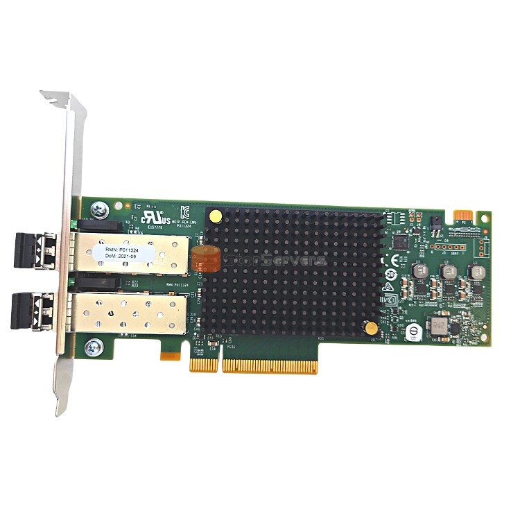 Carte fibre optique Emulex LPE31002-M6 16 Go double port PCIE 3.0 FC HBA