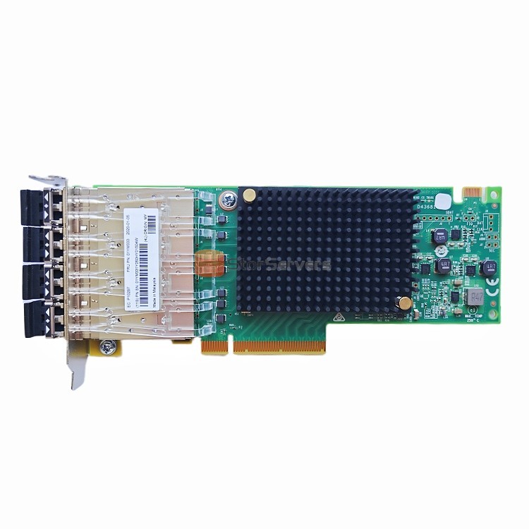 Emulex LPE31004-M6 Carte fibre 4 ports 16GFC Fibre Channel FC HBA