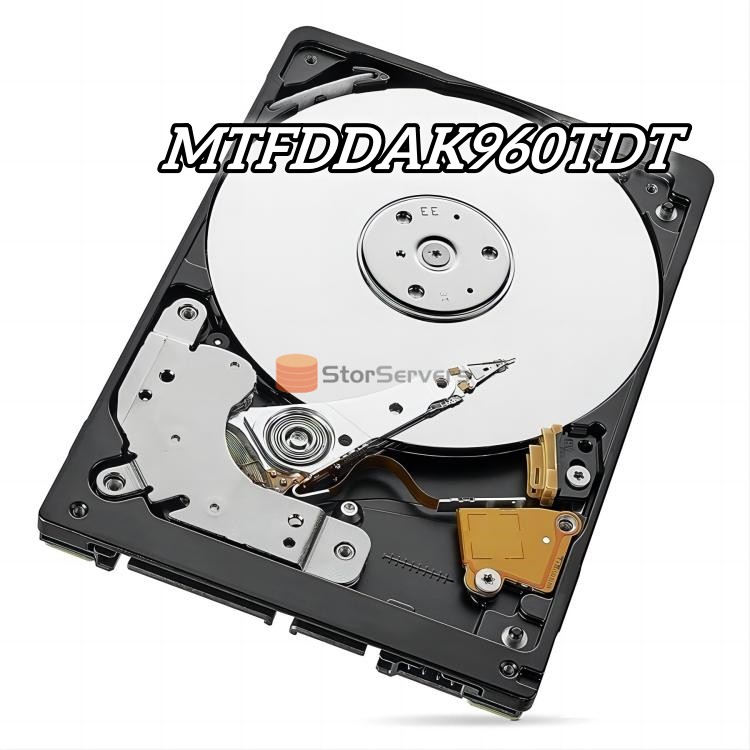 MTFDDAK960TDT 960 Go SSD SATA (6 Gb/s) 96 couches 3D TLC NAND