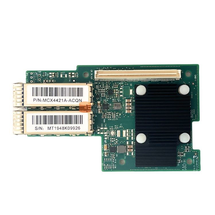 Carte d'interface réseau MCX4421A-ACQN CONNECTX-4 LX EN 25GBE double port SFP28 PCIE3.0 pour OCP