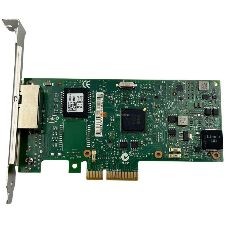 Carte réseau I350-T2 PCIe 2.1 x4 2-BASE-T, adaptateur de serveur Ethernet 1G RJ-45