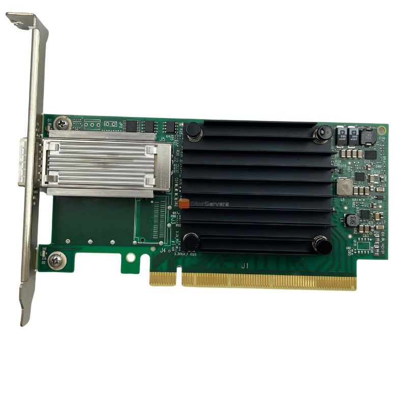 Carte réseau MCX455A-ECAT PCIe 3.0 x16, 1 port 100G, adaptateur de serveur Ethernet QSFP28