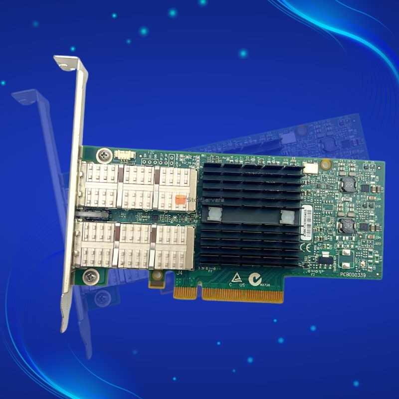 Carte réseau MCX354A-FCBT PCIe 3.0 x8, adaptateur de serveur Ethernet 2 ports Eth40G/IB56G