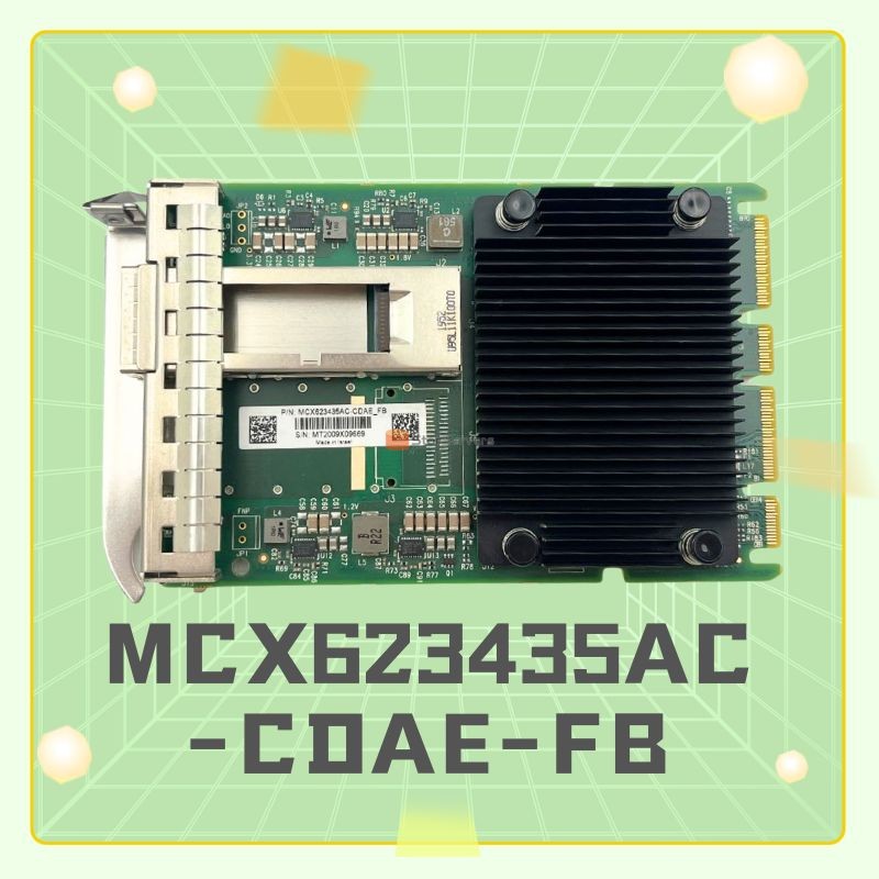 Adaptateur réseau MCX623435AC-CDAE-FB OCP3.0 100G QSFP56 en stock