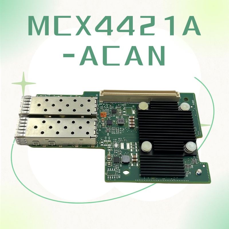 Carte adaptateur réseau MCX4421A-ACAN OCP2.0 PCIe 3.0x8 2 ports 25G SFP28, en stock