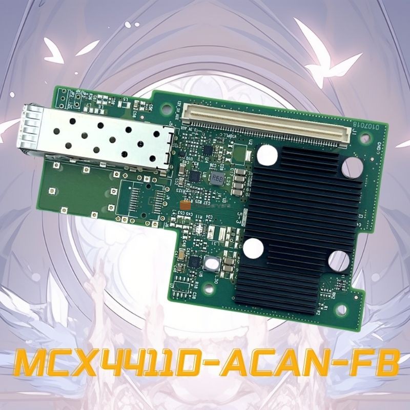 Carte adaptateur réseau MCX4411D-ACAN-FB OCP 2.0 PCIe 3.0x8 1 port 25G SFP28, en stock