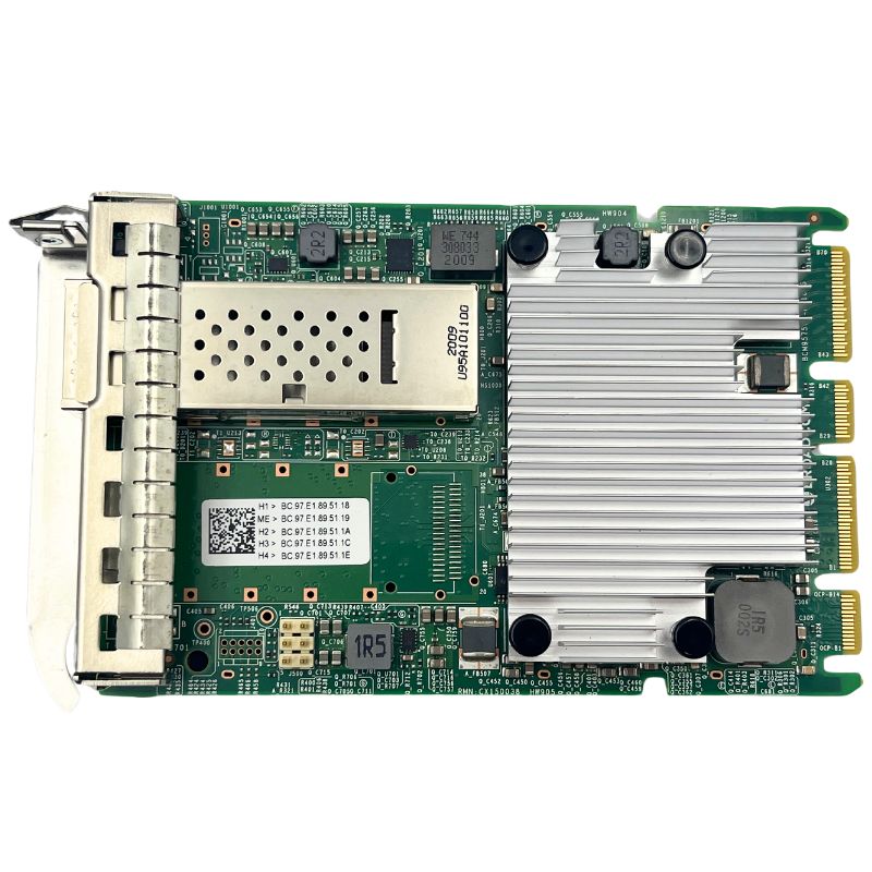 BM957504-N1100FY Adaptateur réseau Ethernet QSFP56 100 Gb/s PCI Express 4.0 x16 OCP 3.0 SFF